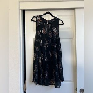 Free People Floral Tree Swing Tunic Dress